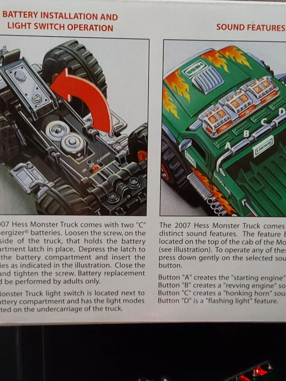 HESS Monster Truck with Motorcycles - Kids Toy